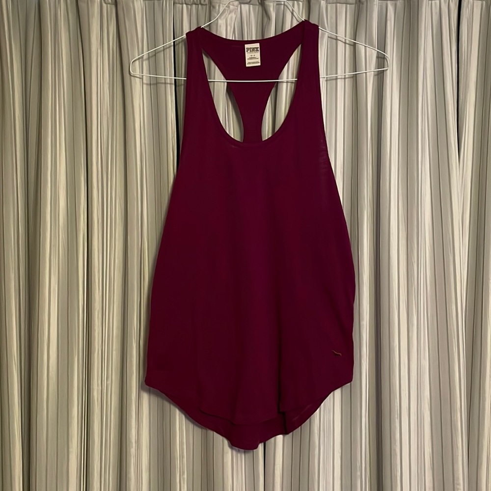 Pink Victoria’s Secret tank top